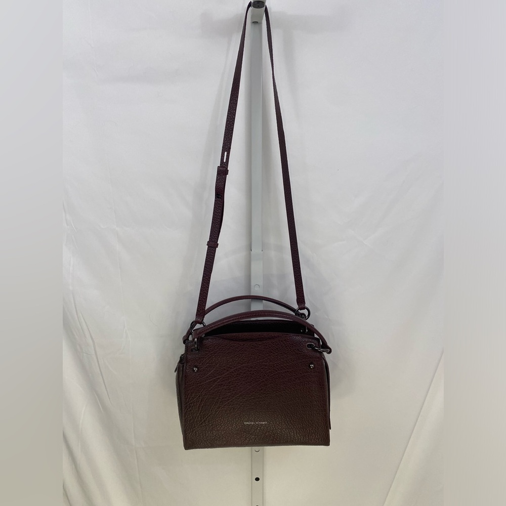 NWT Rebecca Minkoff Currant Leather Satchel/Crossbody Bag - Picture 2 of 16